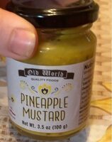 Old World Quality Foods Pineapple Mustard