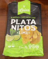 Platanitos: Plantain chips with lime