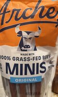 100% grass-fed beef minis