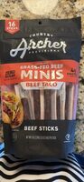 Grass-Fed Beef Minis Beef Taco Style Beef Sticks