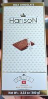 Harrison Swiss premium milk chocolate