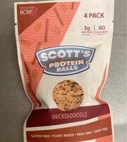 Snickerdoodle Protein Balls