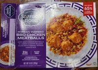 Korean-inspired BBQ Chicken MEATBALLS