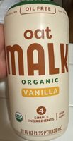 Organic Vanilla Oat Malk