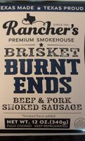 Brisket Burnt Ends Smoked Sausage