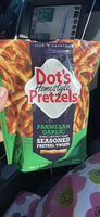 Dot's Homestyle Pretzels Parmesan Garlic Seasoned Pretzel Twists