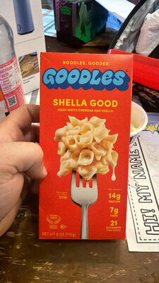 Shella Good Aged White Cheddar And Shells