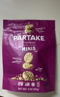 Vanilla Sprinkle Mini Crunchy Cookies