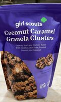 Coconut Caramel Granola Clusters