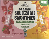Organic Squeezable Smoothies