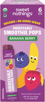 Organic Banana Berry Squeezable Smoothie Pop