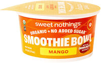 Organic Mango Smoothie Bowl