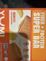 Mango fiber and protein bar