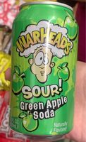 Warheads Green Apple Soda