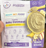 Baby Oatmeal Banana Apple