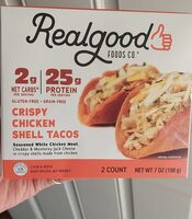 Crispy chicken shell tacos