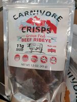 Grass Fed Beef Ribeye Crisps