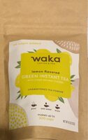 Green instand tea lemon flavored