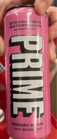 Prime energy - strawberry watermelon flavoured