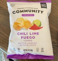 Chili Lime Fuego Kettle Chips