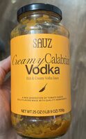 Creamy calabrian vodka sauce