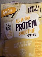 All in one protein smoothie powder