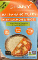 Thai Panang Curry with Salmon & Rice
