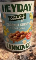 Saucy Coconut Curry Chickpeas