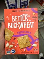 Everything Buckwheat Crackers