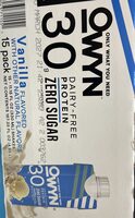 Vanilla protein shake