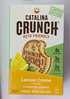 Lemon Creme Flavored Sandwich Cookies