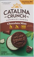 Chocolate Mint Sandwich Cookies