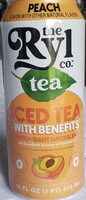 Peach iced tea