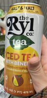 Half & Half iced tea with benefits