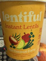 Instant Lentils Thai Coconut Curry
