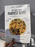 Red Lentil + Cumin Harvest Bowl