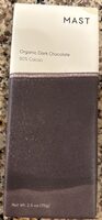 Organic Dark Chocolate 80%