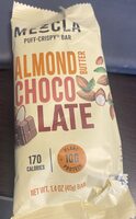 Almond butter chocolate late bar