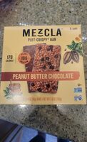 Peanut Butter Chocolate Puff Crispy Bar