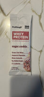 Whey Protein sugar cookie