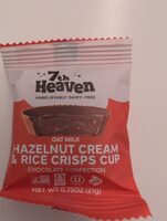 Hazelnut Cream and Rice Crisps Cup (Oat Milk)