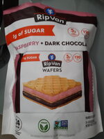 Raspberry + Dark Chocolate Wafers