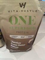 Vita hustle ONE Superfood protein chocolate Peanut butter banana