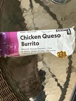Chicken Queso Burrito