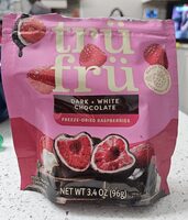 Dark + White Chocolate Freeze-Dried Raspberries