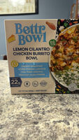 Lemon Cilantro Chicken Burrito Bowl