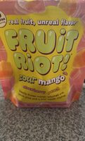 Sour mango with strawberry peach
