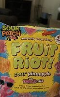 FRUiT RiOT! sour pineapple TROPICAL mix
