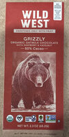 Grizzly Organic Oatmilk Chocolate with Raspberry & Hazelnut