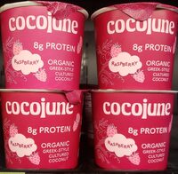 Raspberry Coconut Yogurt
